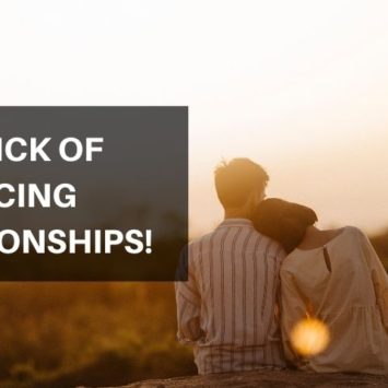 THE TRICK OF BALANCING RELATIONSHIPS!