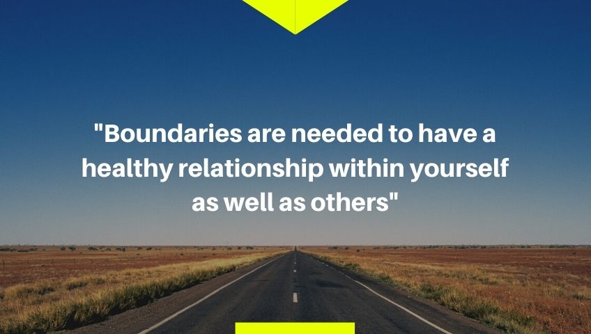 WHAT IS BOUNDARIES?  DO I NEED THEM?